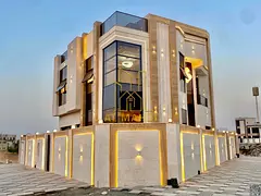 Own your dream villa Modern design with a roof , registration fees included . Close to the mosque an