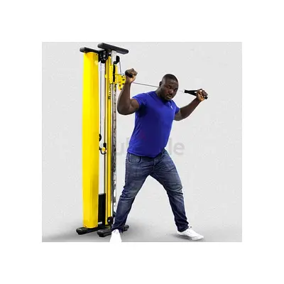 Heavy-Duty Commercial Power Cage with Pull-Up Bar for Strength & Weight Training - Brand New