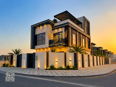 فيلا للبيع، تقع على زاوية الشارع، شاملة رسوم التسجيل والتملك، بالإضافة إلى توصيلات الكهرباء والماء. ملكية حرة متاحة لجميع الجنسيات.