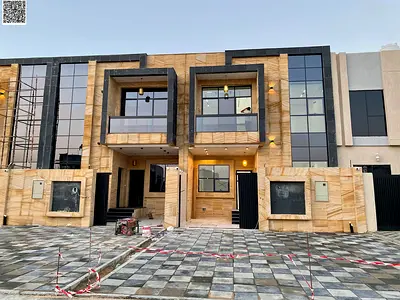 فيلا بسعر شامل رسوم التسجيل والتملك  جاهزة للسكن في أرقى مناطق عجمان تملك حر