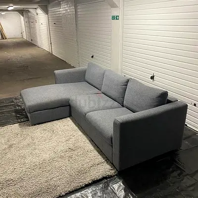 IKEA vimle L Shape Sofa Bed Dark Gray