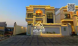 Elegant classic villa | Near Al Safir Mall | Two floors + roof | 5 bedrooms | Price includes registr