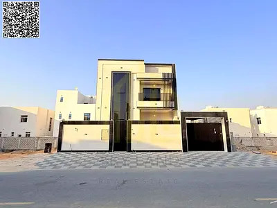 Luxury 5-bedroom master villa for sale in Al Zahia (Ajman) | Built-up area 3,500 sq ft | All fees i