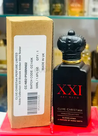 CLIVE CHRISTIAN BLONDE AMBER XXI ART DECO 50ML TESTER