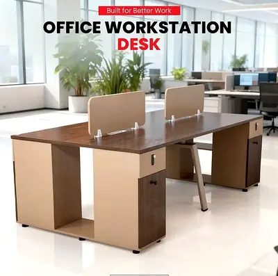 Brand New Office Work Station Desk 4 porsan good quality