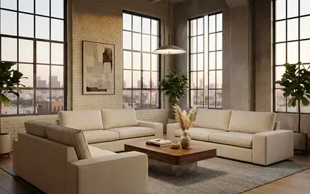 Modern Premium Sofa Set
Available in 2-Seater, 3-Seater, 5-Seater, and 7-Seater options. Choose from