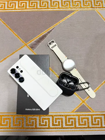 Samsung Galaxy S25 Ultra , 256GB-Samsung Galaxy Watch7 (40mm, LTE-SAMSUNG Galaxy Buds 3 Pro