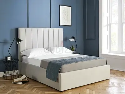 Brand new king size Bed with Padded Headboard