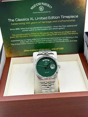 West End Watch Co Classics XL Limited Edition Green Dial Automatic - 1 of 150