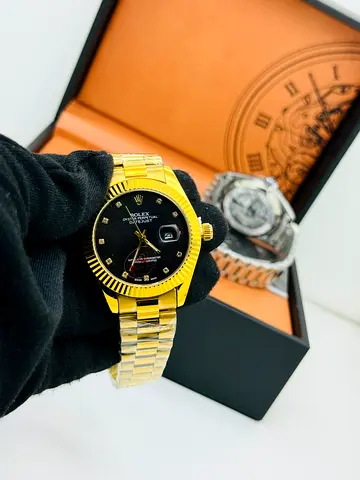 Rolex premium quartz mens watch