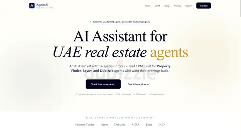 Turnkey AI SaaS + Android App for UAE Real Estate