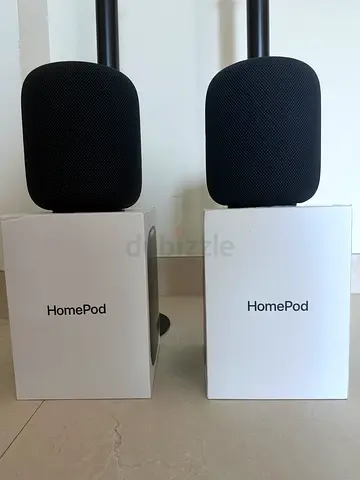 Apple HomePod (2nd Gen) X 2 + Stand