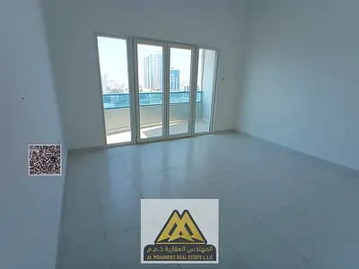 3BR apartment in Falcon Towers Rashidiya 2 Ajman, sea view, balconies, parking, AED 51,996.
