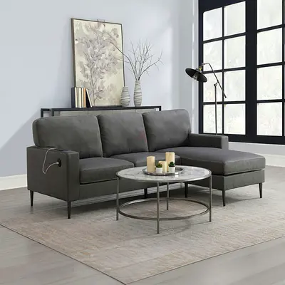 Couch Home Box Aria 3 seaters corner