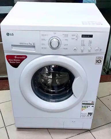 Perfect working LG inverter Direct Drive 7kg Front Load Washing Machine