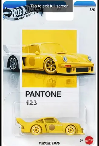 Chase Porsche 934.5 hot wheels
