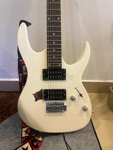 Steiner Electric Guitar White