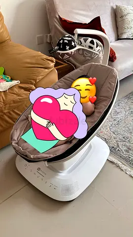 4moms Mamaroo Multi Motion Baby Swing - Rosewood (Used)