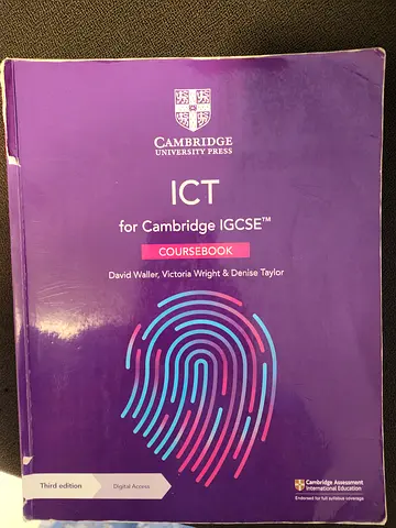 Cambridge IGCSE ICT Coursebook Third Edition