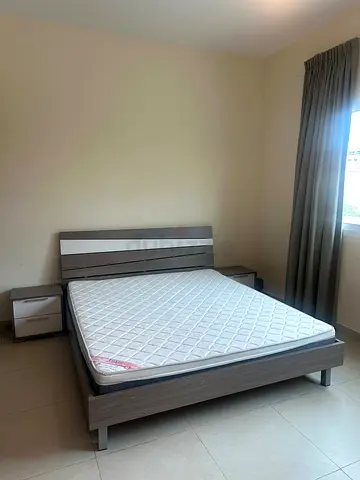 Five piece bedroom set with mattress - good condition