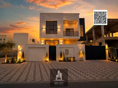Villa with a swimming pool for sale in Al Zahia.