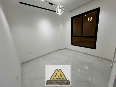 Villa for annual rent in Al Helio 2 – Ajman First occupancy | Ground + First + Roof | 7 master bedrooms | Central air conditioning | Ready within a we