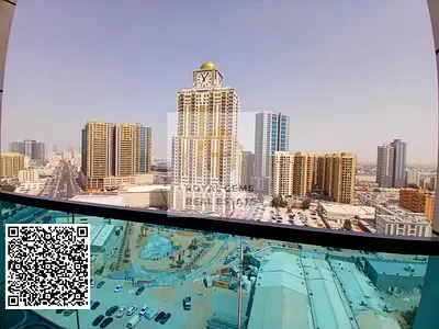 اسكن في شقة مفروشة بالكامل  مباشرة ع شارع الشيخ خليفة بن زايد  + تملك حر 100% + موقع نشط وقريب من الخدمات والبحر