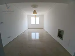 Two-bedroom apartment with a living room for annual rent in Al Nuaimiya 3, Ajman. Balcony and city v