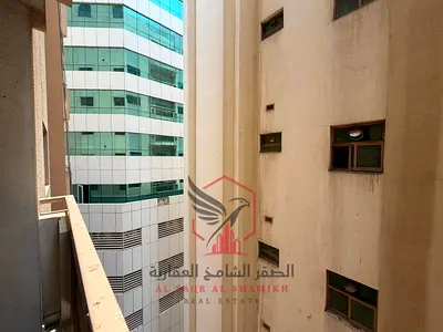 Spacious 1 Bedroom Apartment for Annual Rent in Al Qasimia Balcony Central AC Free Maintenance Near Dubai Exit