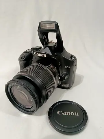 Canon EOS 450D DSLR camera for beginners