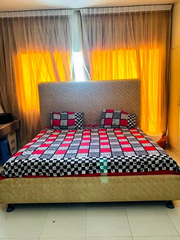 King size Bed with Mattress - excellent Condition