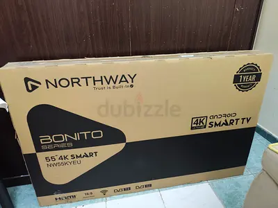 Northway Bonito 55" 4K Android Smart TV (Brand New in Box)