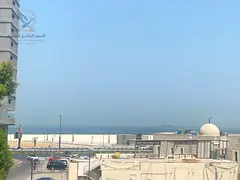 One-bedroom apartment in Al Rumaila directly on the Corniche at the lowest price with a prime locati