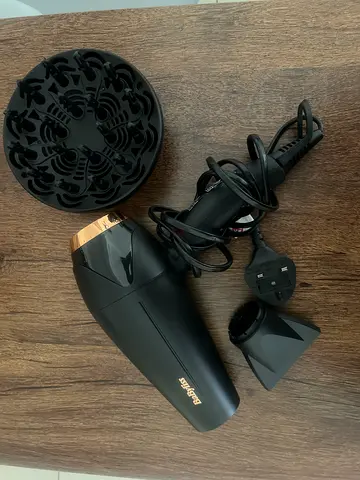 BaByliss Hair Dryer (with Diffuser and Concentrator) + Revlon Straightener