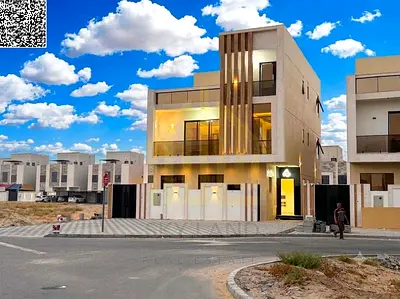Villa for sale in Al Zahia, Ajman, with all registration and ownership fees included, and air condi