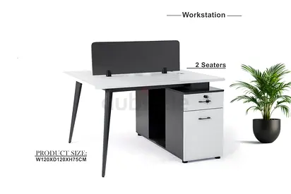 New 2 Persons Face To Face Workstation Office Table