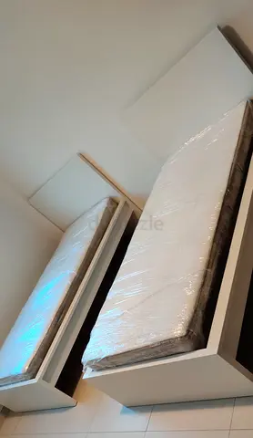 Ikea single beds with mattresses  available in perfect condition