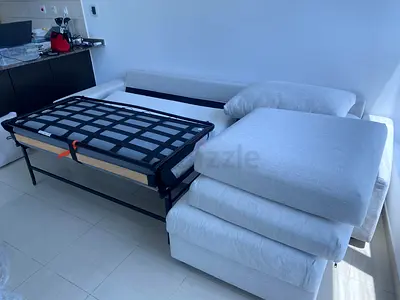 Ikea vimle L shape sofa bed Beige