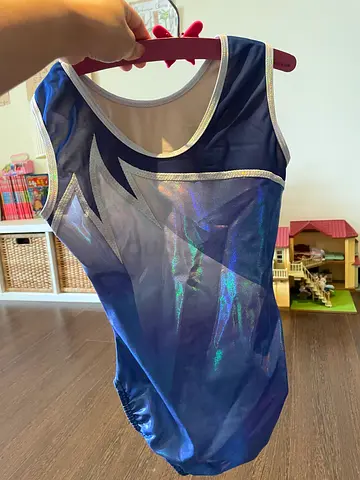 Girls’ Gymnastics Competition Leotards, Training Leotard (Age 7–8)