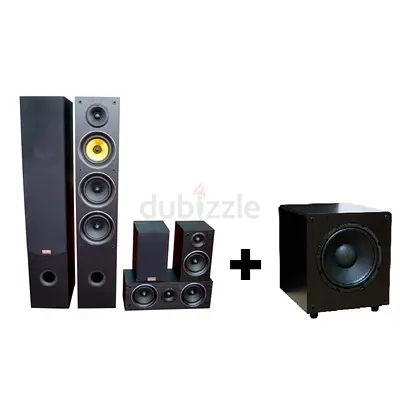TAGA Harmony TAV506V2 & TSW90V3 subwoofer - 5.1 Home Cinema Speaker Package