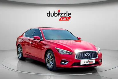 AED 1459/month | 2024 Infiniti Q50 | GCC Specs | Ref#491375