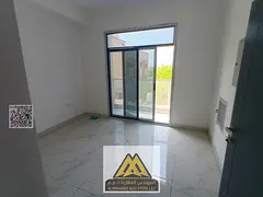 Brand new 1BR in Al Rashidiya 3, balcony, central AC, wardrobes, open view, AED 28,997, 6 cheques.