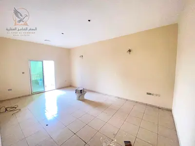 Annual rental apartment in Al Nuaimiya 3 with 2 bedrooms, living room, store room, balcony and 2 bathrooms, near Mashreq Bank.