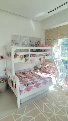 ✨ Excellent Condition White Bunk Bed + BONUS Mattresses! ✨