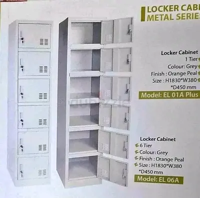 For sale Steel cabinet 6 door New