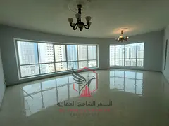 2BR apartment for rent in Al Majaz 3, free AC, free parking, with free gym & pool.