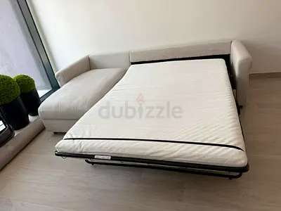 Ikea Groilld L Shape Sofa Bed Beige