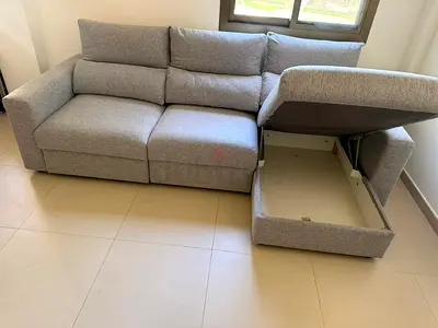 Same like new Condition IKEA Eskelstuna Sofa Bed with Storage