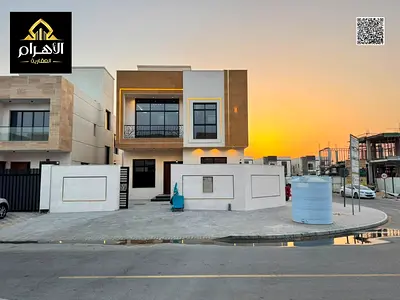 For sale: Luxurious corner villa, 4500 sq ft, in Al Zahiyah area – exceptional location on the main