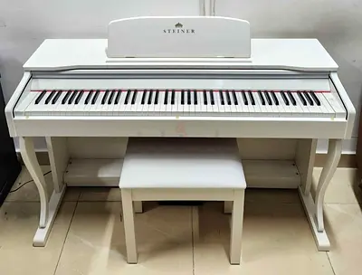 The Steiner DP-800 is a premium cabinet digital piano featuring an 88-key standard hammer action key